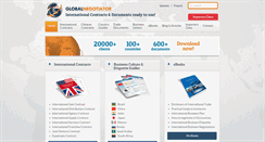 Desktop Screenshot of globalnegotiator.com